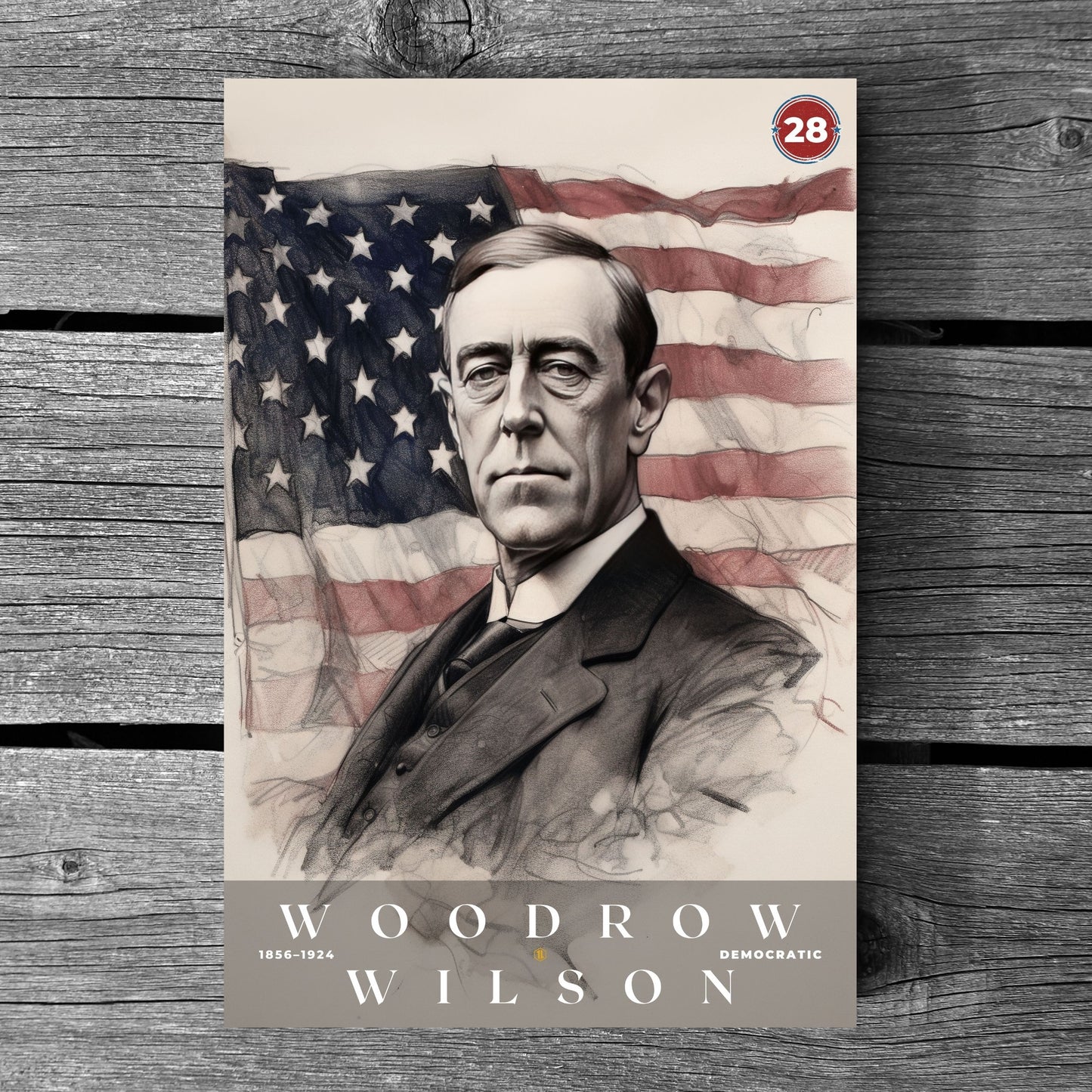 Woodrow Wilson Poster | S03