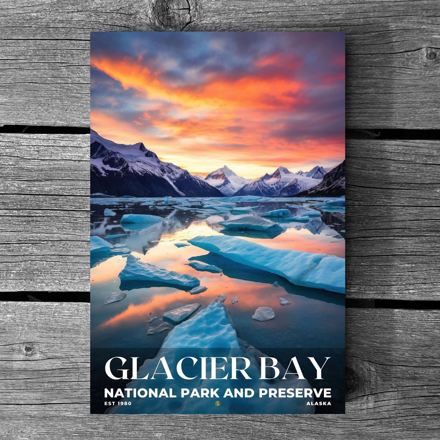 Glacier Bay National Park Poster | S10