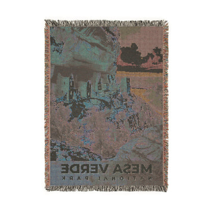 Mesa Verde National Park Woven Blanket | S18
