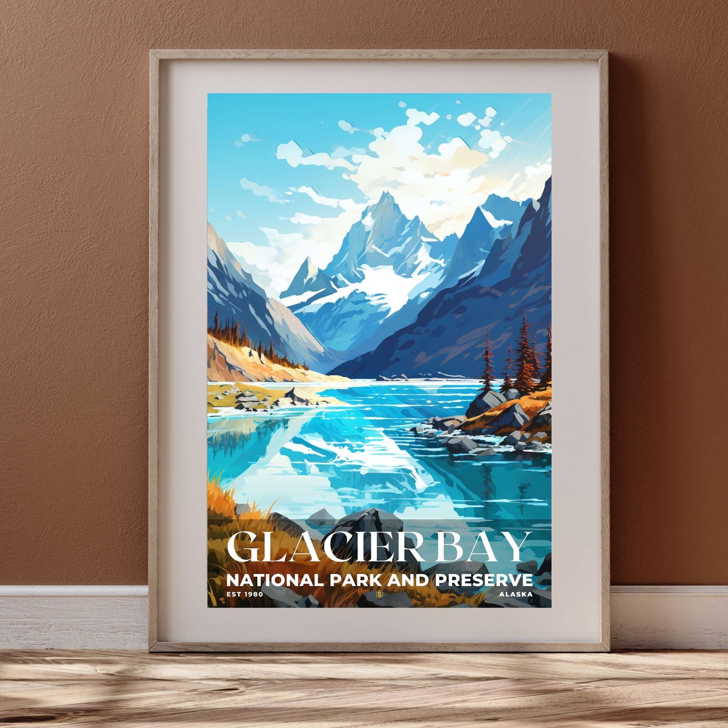 Glacier Bay National Park Poster | S06