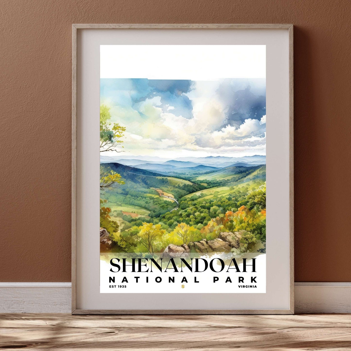 Shenandoah National Park Poster | S04