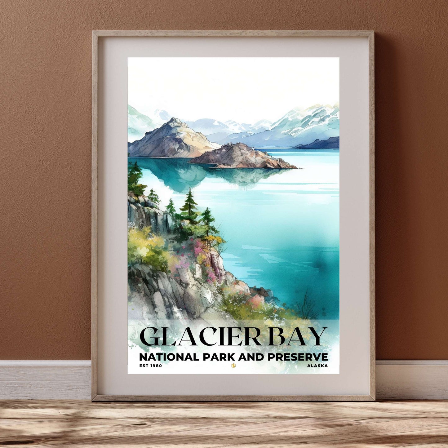 Glacier Bay National Park Poster | S04