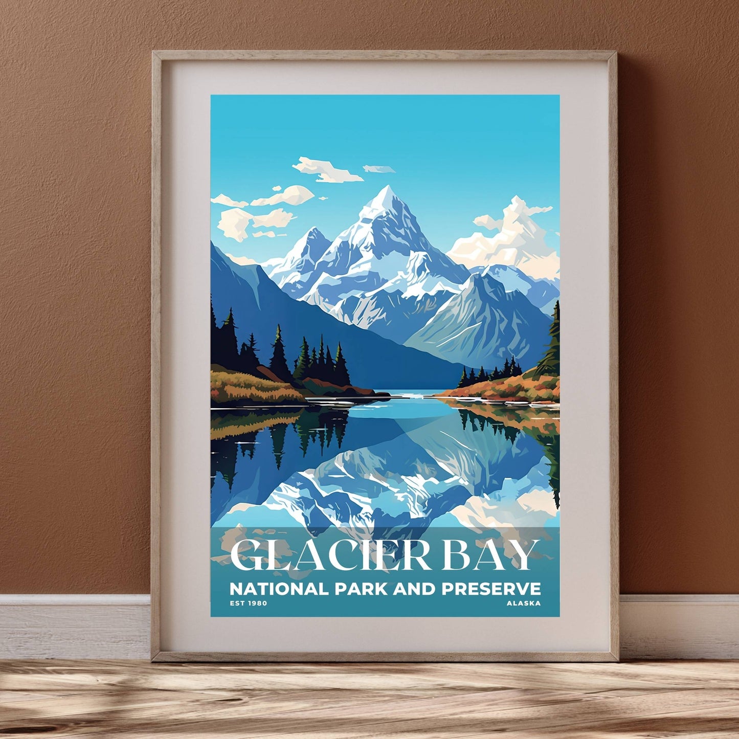 Glacier Bay National Park Poster | S03