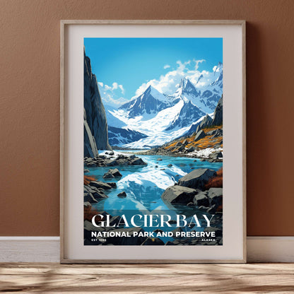 Glacier Bay National Park Poster | S07