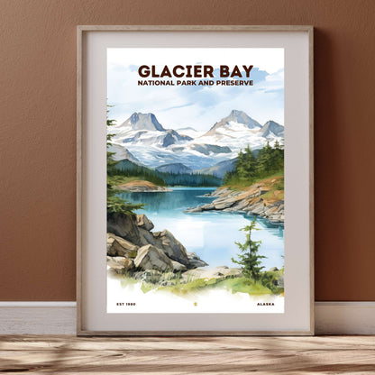 Glacier Bay National Park Poster | S08