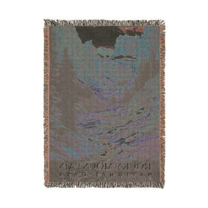 Rocky Mountain National Park Woven Blanket | S02