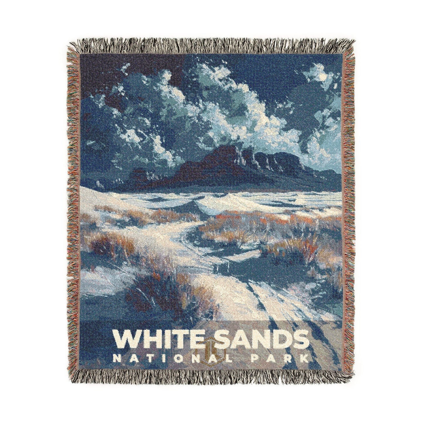 White Sands National Park Woven Blanket | S14
