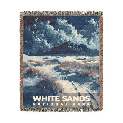 White Sands National Park Woven Blanket | S14