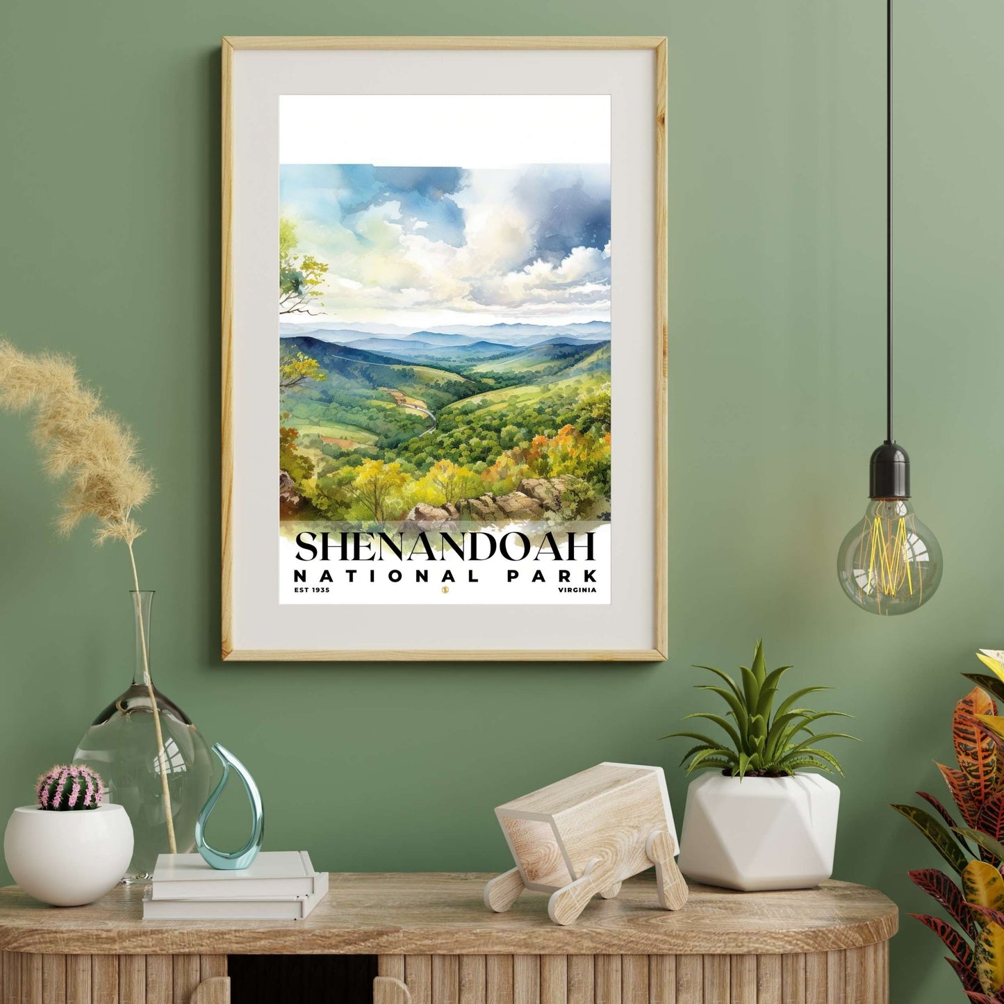 Shenandoah National Park Poster | S04