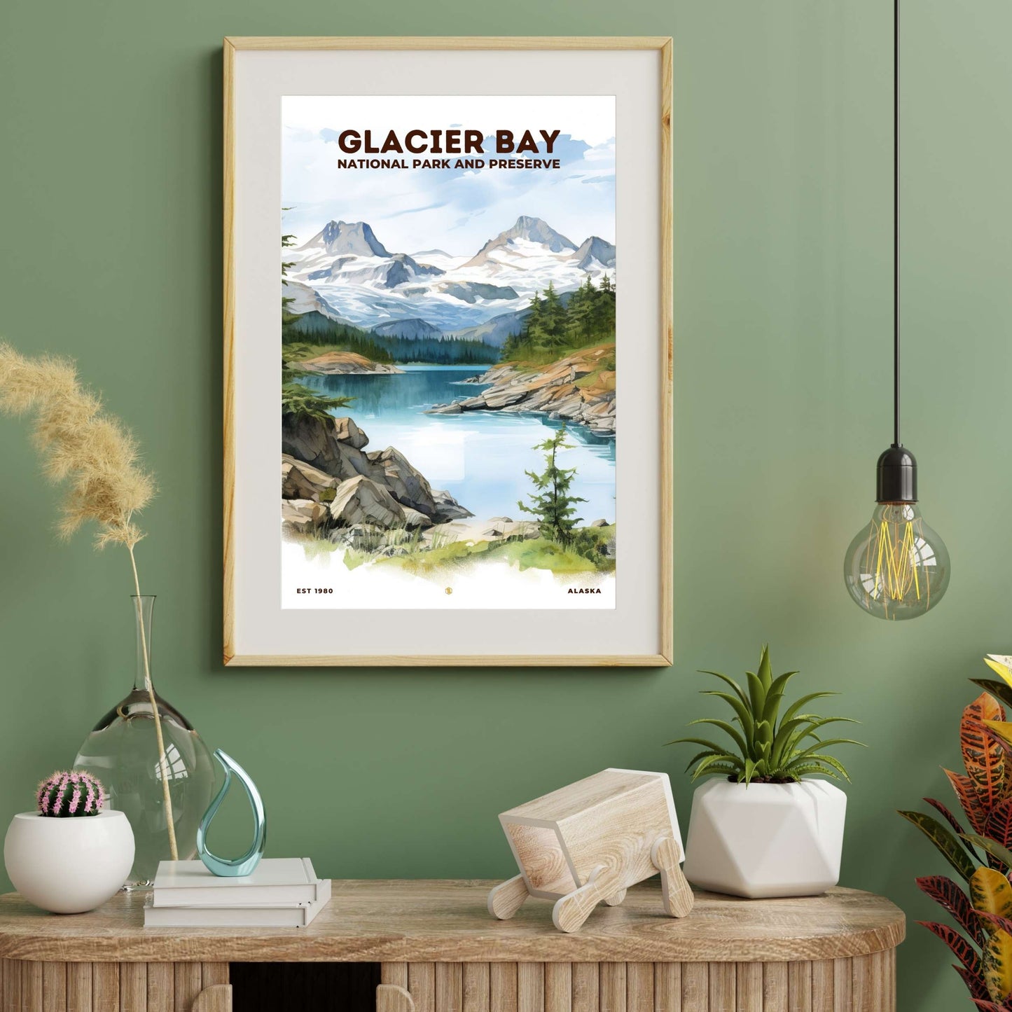 Glacier Bay National Park Poster | S08