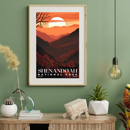 Shenandoah National Park Poster | S03