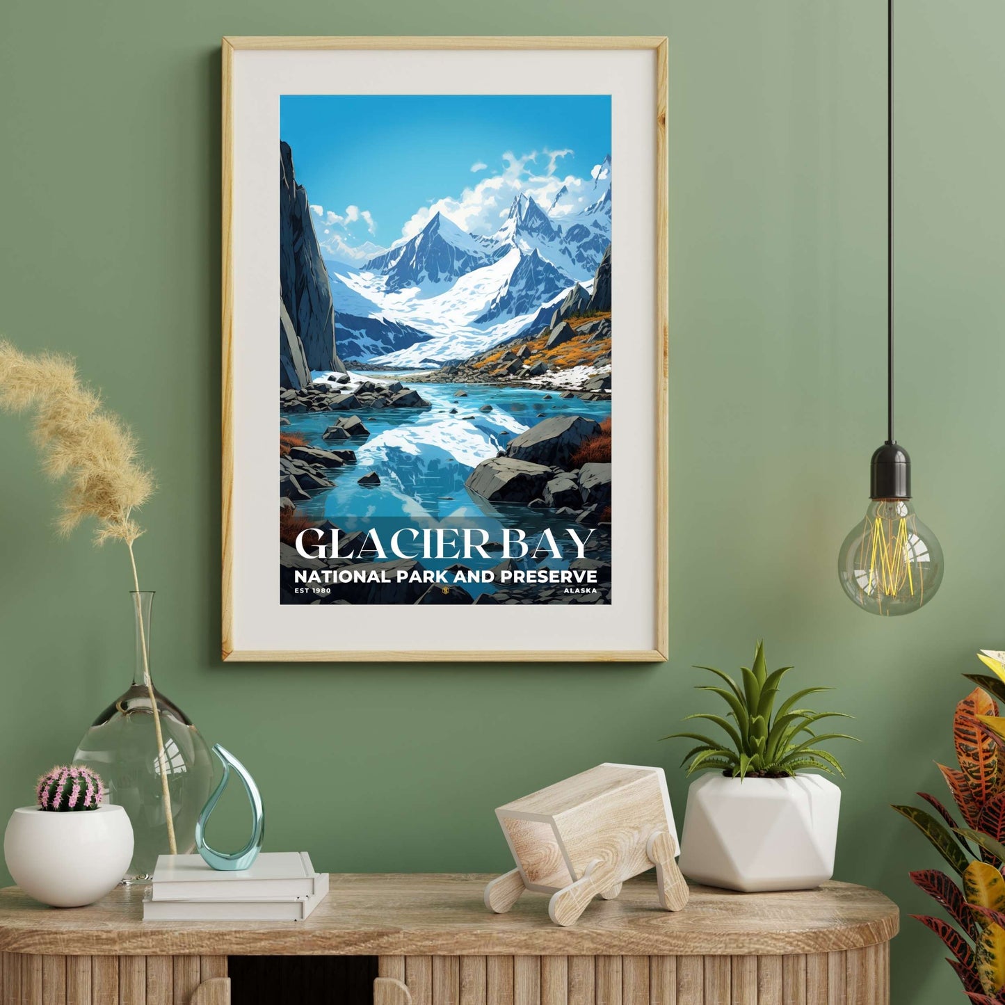 Glacier Bay National Park Poster | S07