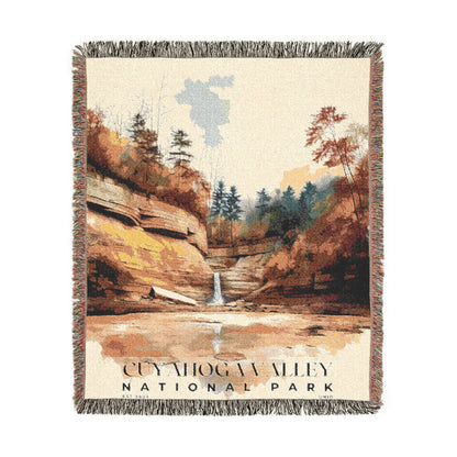Cuyahoga Valley National Park Woven Blanket | S04