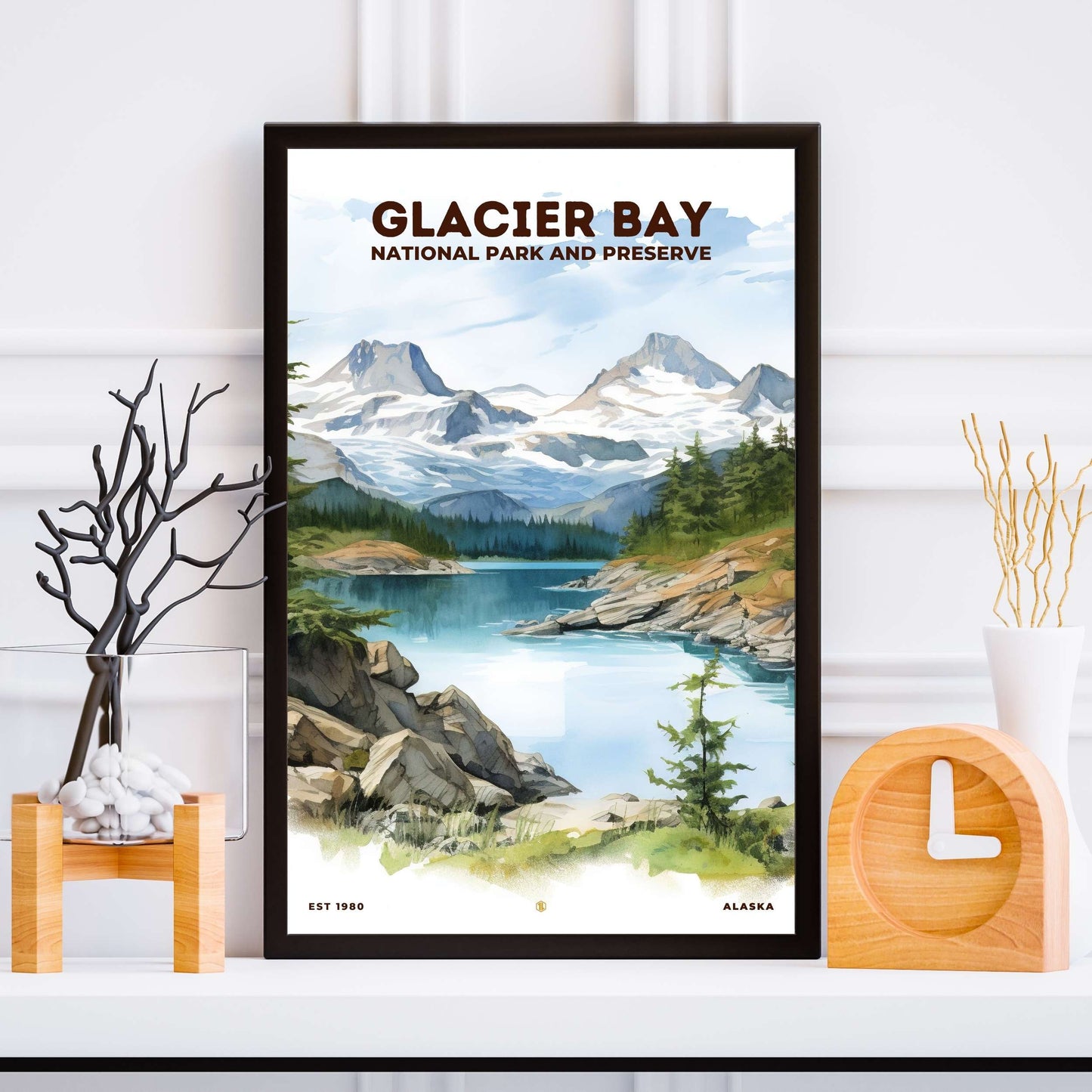 Glacier Bay National Park Poster | S08