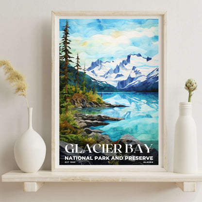 Glacier Bay National Park Poster | S09