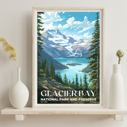 Glacier Bay National Park Poster | S02