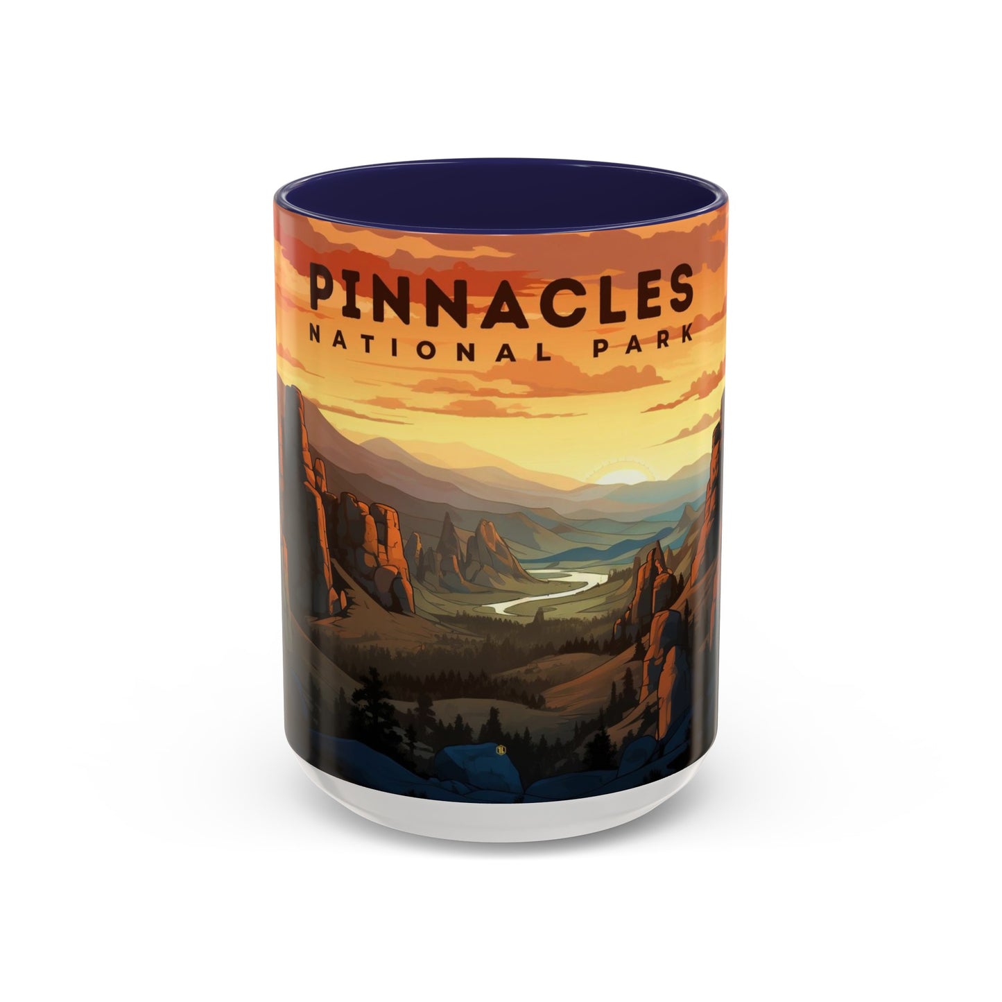 Pinnacles National Park Mug | Accent Coffee Mug (11, 15oz)