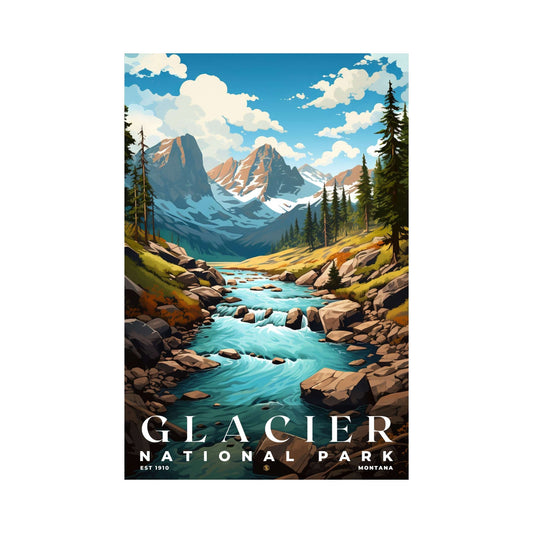 Glacier National Park Poster | S07