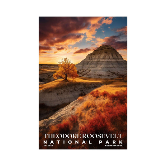 Theodore Roosevelt National Park Poster | S10