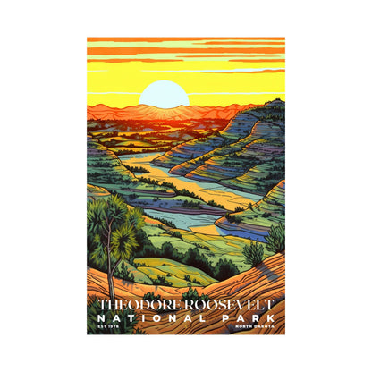 Theodore Roosevelt National Park Poster | S02