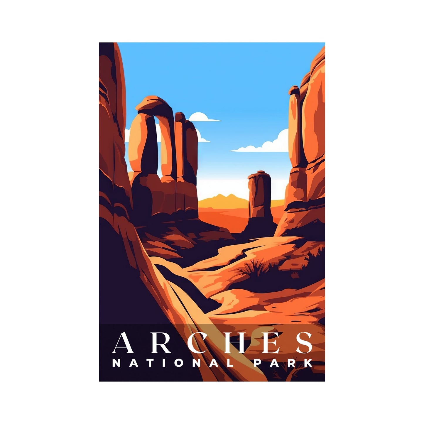 Arches National Park Poster | S01