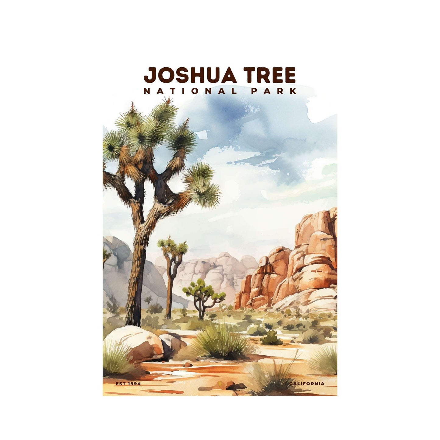 Joshua Tree National Park Poster | S08