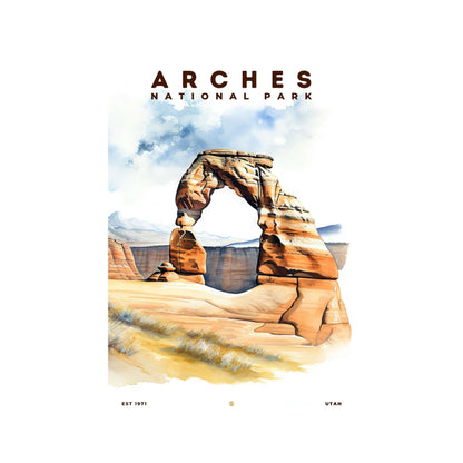 Arches National Park Poster | S08