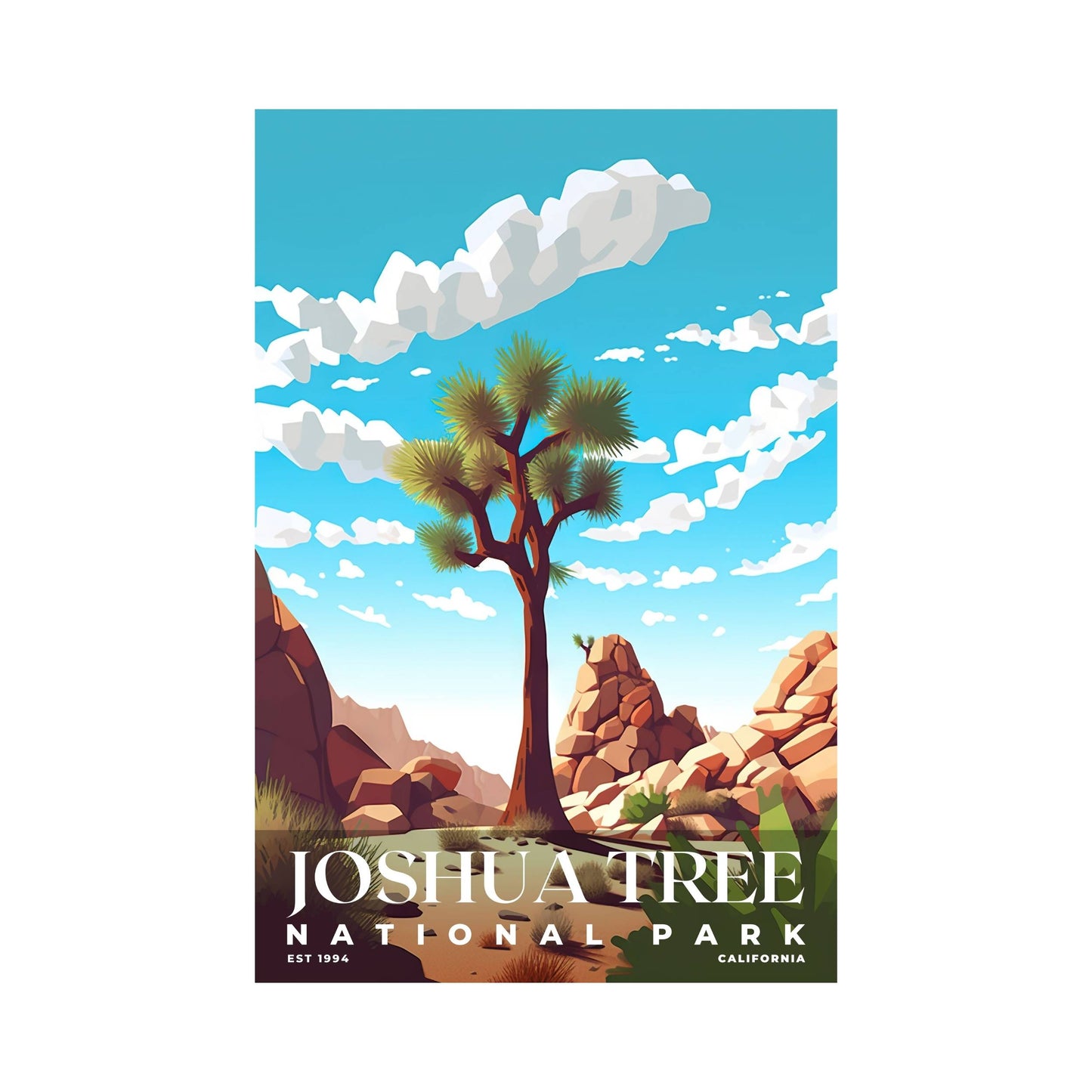 Joshua Tree National Park Poster | S03