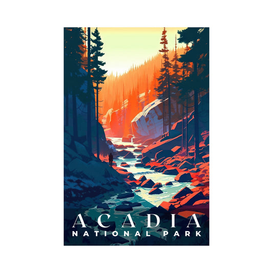 Acadia National Park Poster | S01