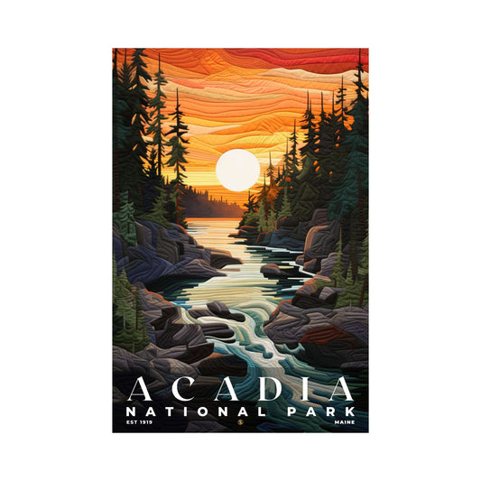 Acadia National Park Poster | S09