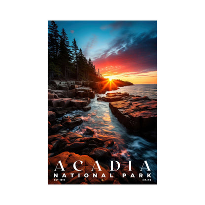 Acadia National Park Poster | S10