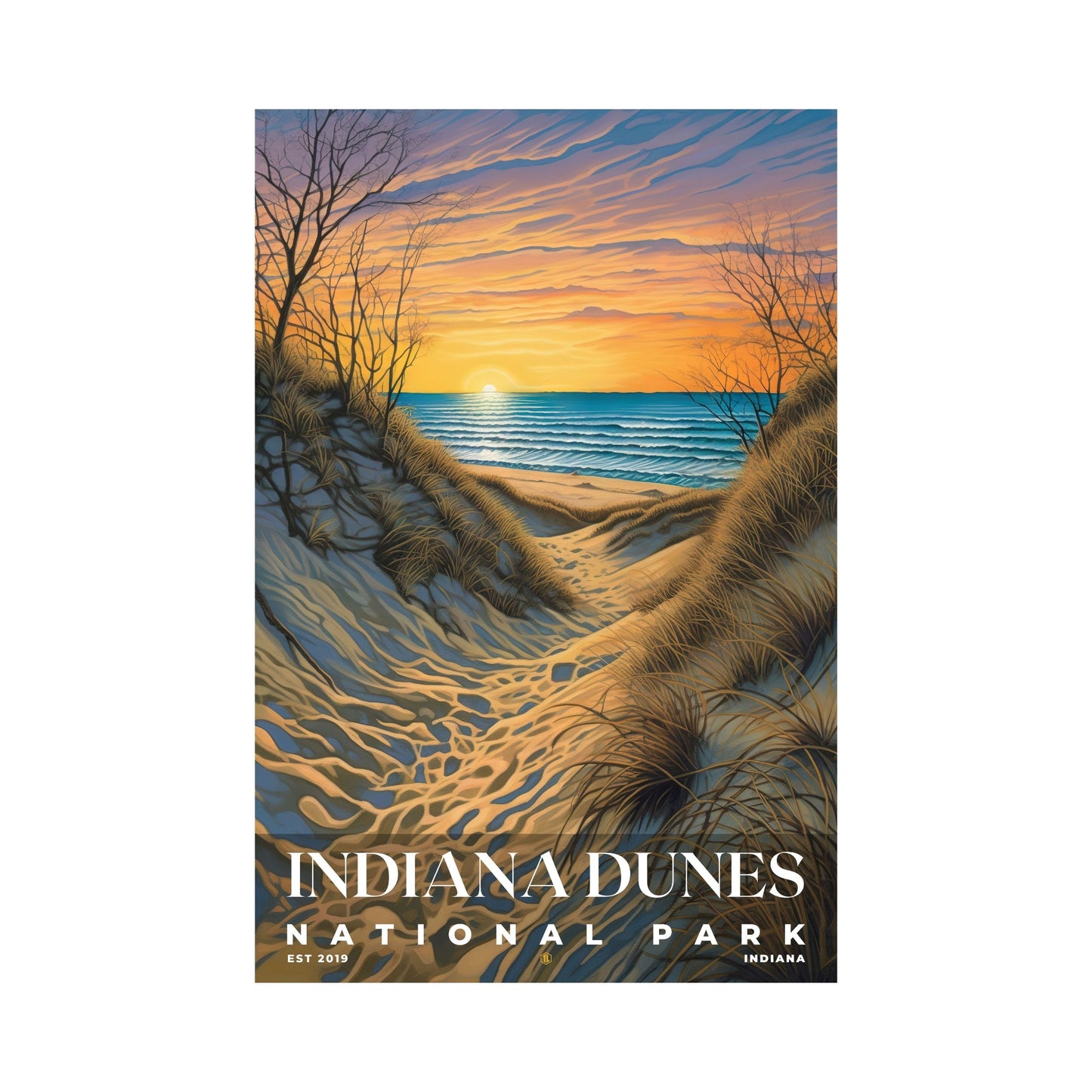 Indiana Dunes National Park Poster | S02