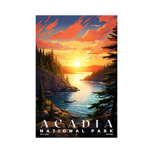 Acadia National Park Poster | S07