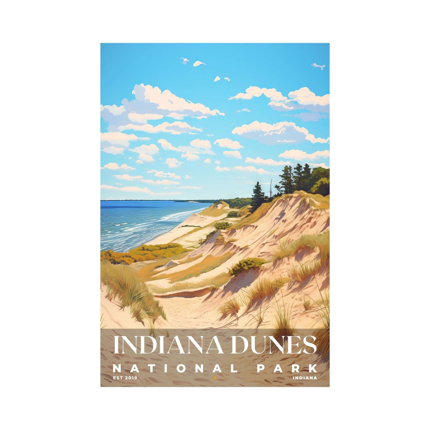 Indiana Dunes National Park Poster | S06