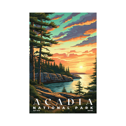 Acadia National Park Poster | S02