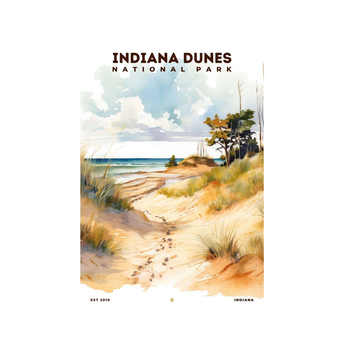 Indiana Dunes National Park Poster | S08