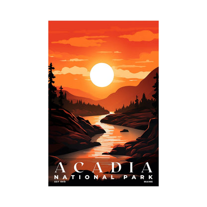 Acadia National Park Poster | S03