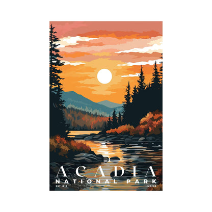 Acadia National Park Poster | S05