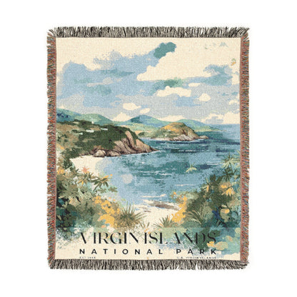 Virgin Islands National Park Woven Blanket | S04