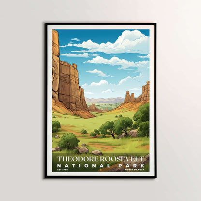 Theodore Roosevelt National Park Poster | S07