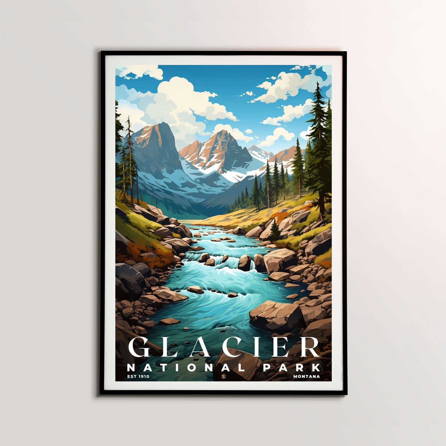 Glacier National Park Poster | S07