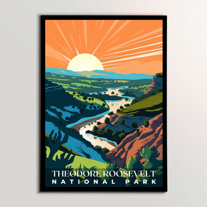 Theodore Roosevelt National Park Poster | S01