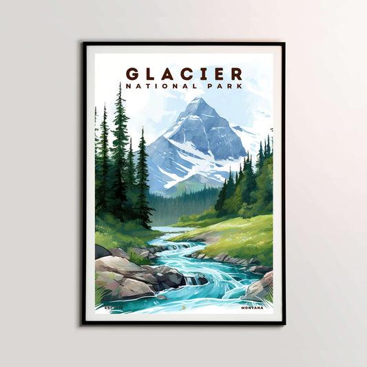 Glacier National Park Poster | S08