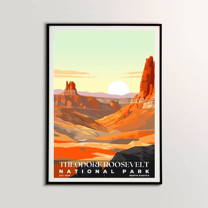 Theodore Roosevelt National Park Poster | S03