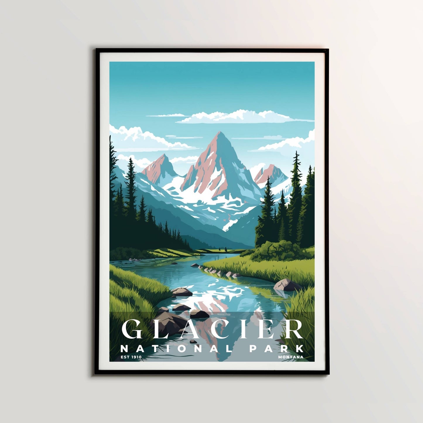 Glacier National Park Poster | S03