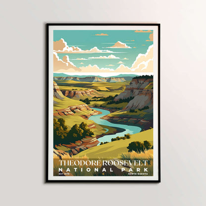 Theodore Roosevelt National Park Poster | S05