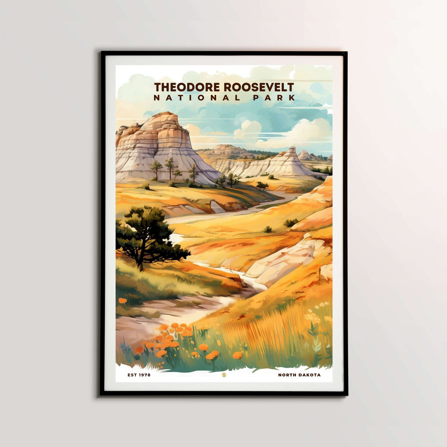 Theodore Roosevelt National Park Poster | S08