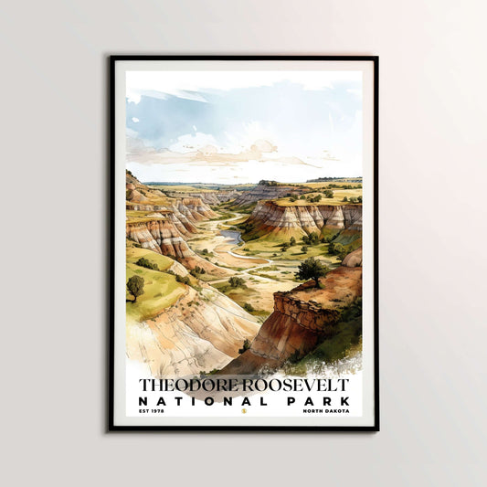 Theodore Roosevelt National Park Poster | S04