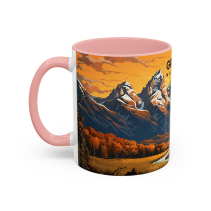 Grand Teton National Park Mug | Accent Coffee Mug (11, 15oz)