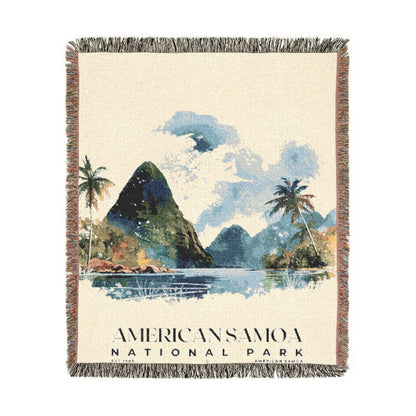 American Samoa National Park Woven Blanket | S04